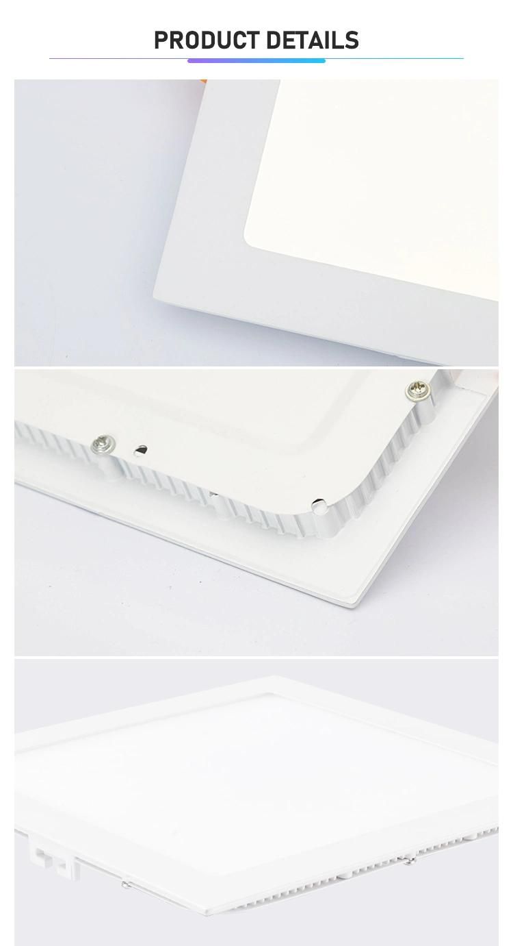 PC+Aluminum Multi Color Cx-Lumen Advanced Design Smart Panel Light Effect
