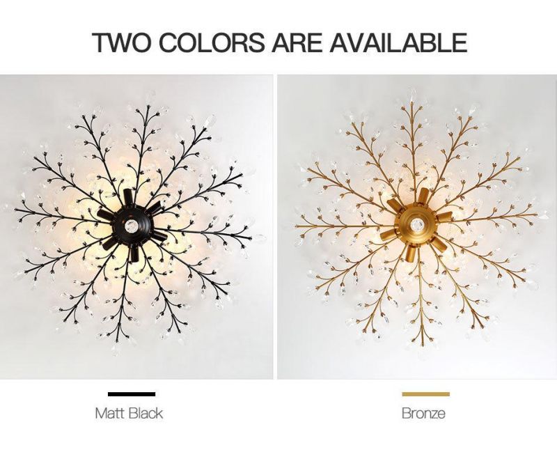 Modern LED Luxury Chandeliers Large Crystal Chandelier for Banquet Hotel
