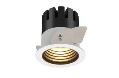 10W Fixed Anti Glare Ceiling Spot Light Small LED Downlights 3inch Whole Mini Round Down light