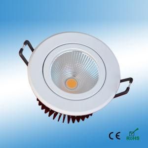 9W Round Dimmable SAA Driver CREE COB LED Down Light