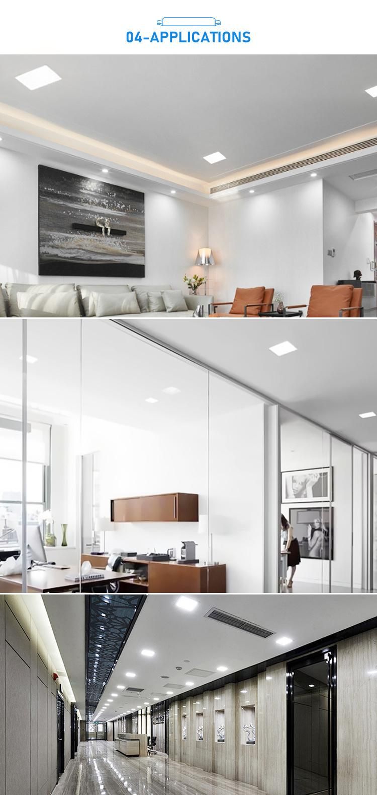 SKD Panel Light Surface Square Slim 18 W LED 100-277V