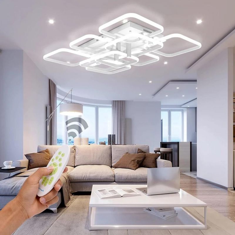 New Recessed RGB LED Ceiling Lamp Fixtures White Ceiling Light