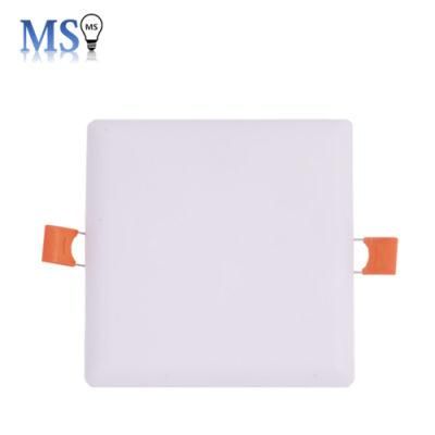 Free-Hole China Manufacturer 9W Embedded Square Ceiling Light
