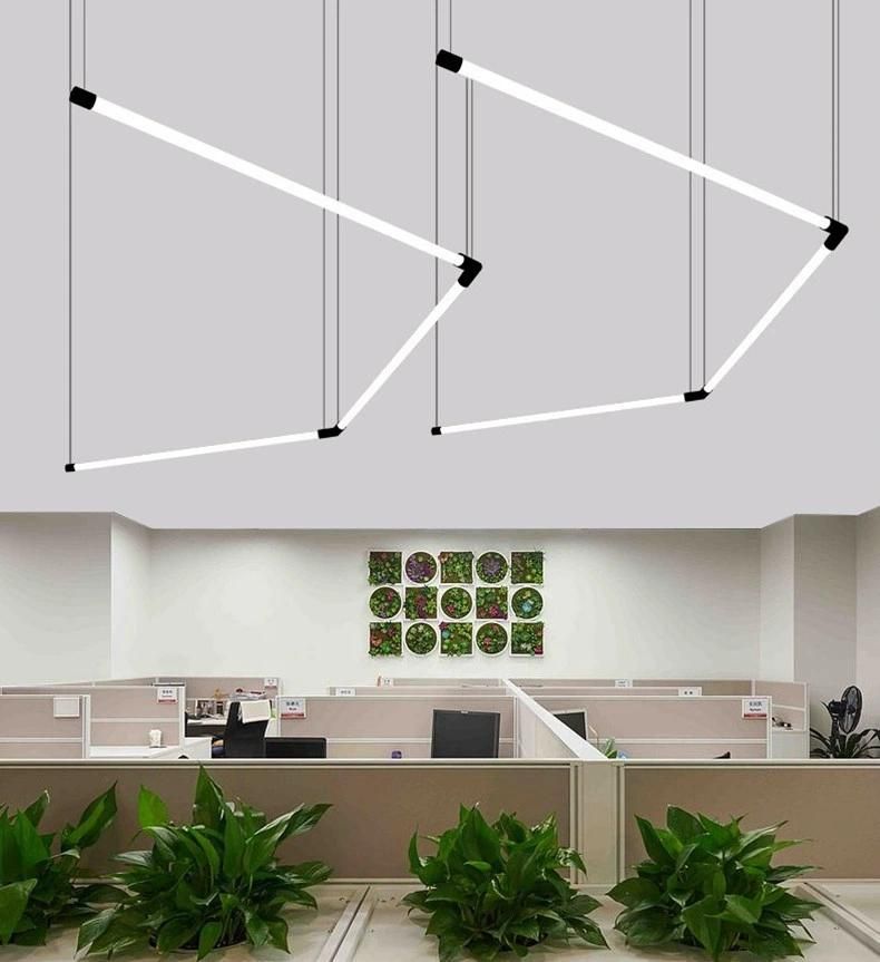 2022 Modern Acrylic Bar Restaurant Office Fashion Commercial LED Pendant Light Lamp Custom