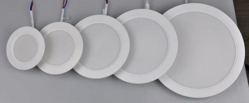 Chinese Factory LED Light 15W Round Recessed Slim LED Panel Light High Quality with CE RoHS ERP Approval 2 Years Warranty for Indoor Lighting