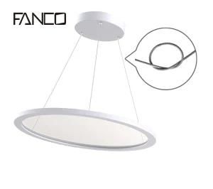 Diameter 300/400/600/800mm Indoor Big Round Pendant Light LED Panel Lighting