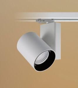 New CREE Bridgelux COB LED 40W High Quality Real Color Ceiling Spot Track Light White for Shop Museum Spot Lighting
