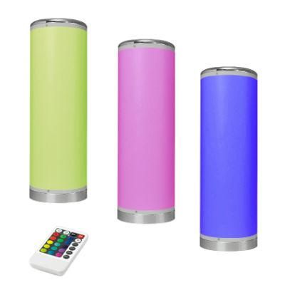 LED PP Material Desk Lamp RGB Color Change