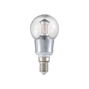Ningbo Factory Manufacture High Quality LED Bulb with E14 and E27 Holder Round Type