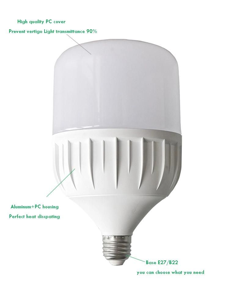 Aluminum Plus PBT High Power LED Lamp Bulb Light