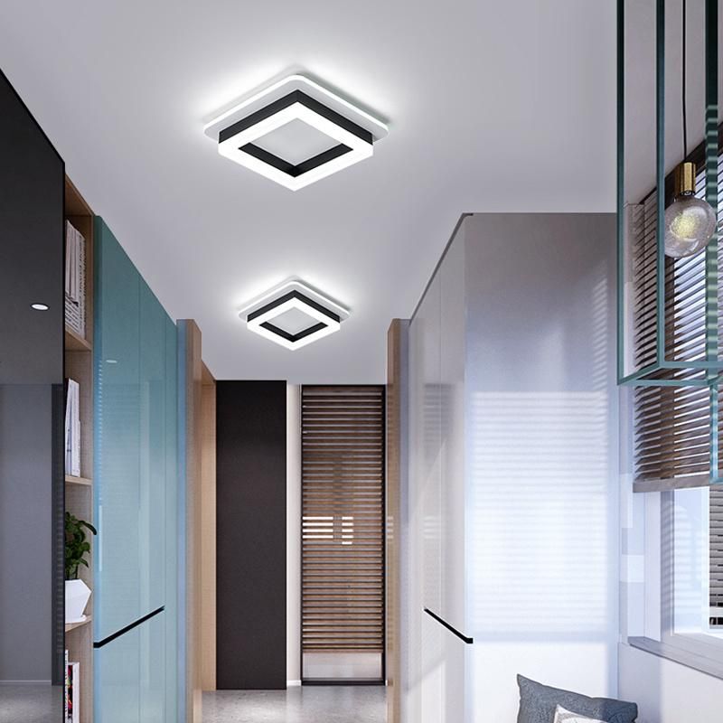 2022 Modern Aluminum Acrylic LED Home Villa Decoration Lighting Indoor Outdoor Corridor Ceiling Lamp