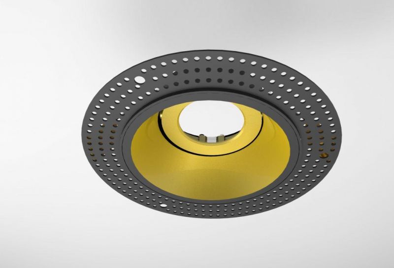 Popular Ceiling Spotlight Frame Recessed Frame IP20 Trimless Mounting Ring