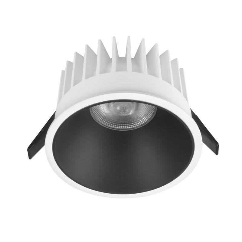 Double Heads COB LED Ceiling Lamp 30W Square LED Recessed Downlight