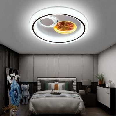 Dafangzhou 88W Light Ceiling Lamp China Supplier Angled Ceiling Lights Black Frame Color Round Ceiling Lamp for Hotel
