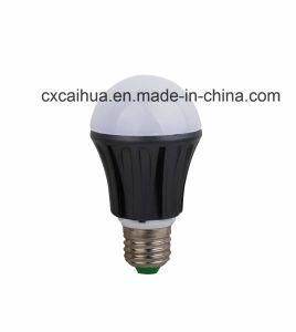 E27 3W LED Globe Bulb with Black Plastic Housing