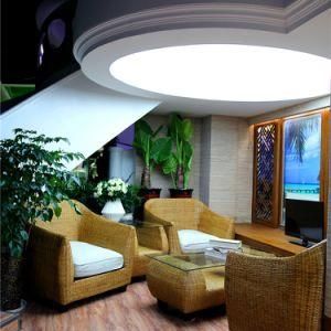 3000K Warm White Round LED Panel Lights 36W 48W with 100lm/W