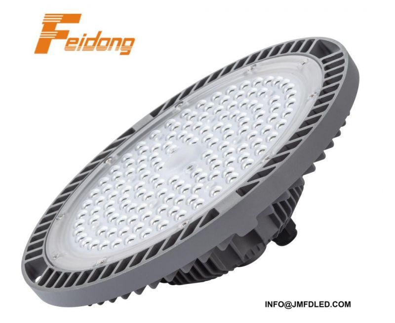 Waterproof 3000-6500K UFO LED High Bay Light 200W