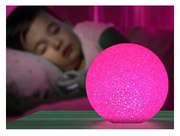 8-Inch 16 RGB Colors and Dimmable Globe Light for Nursery