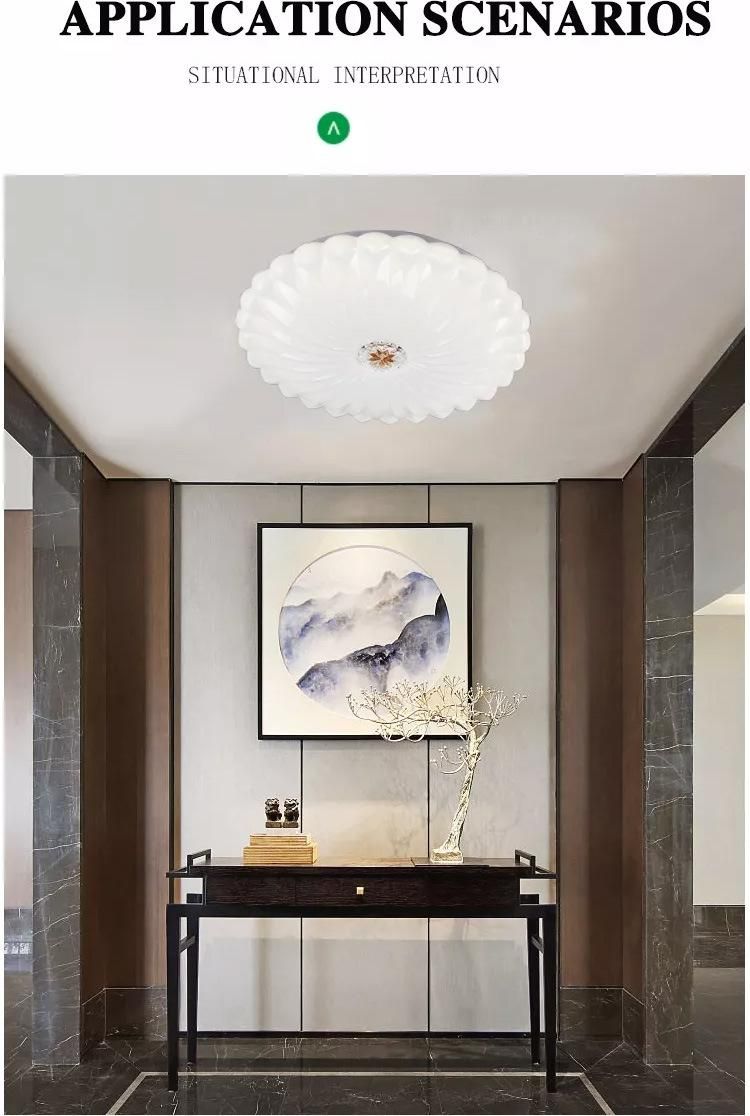 Contemporary Luxury Flower Shape 2.4G Control Design Home Hotel Bar Acrylic LED Ceiling Light