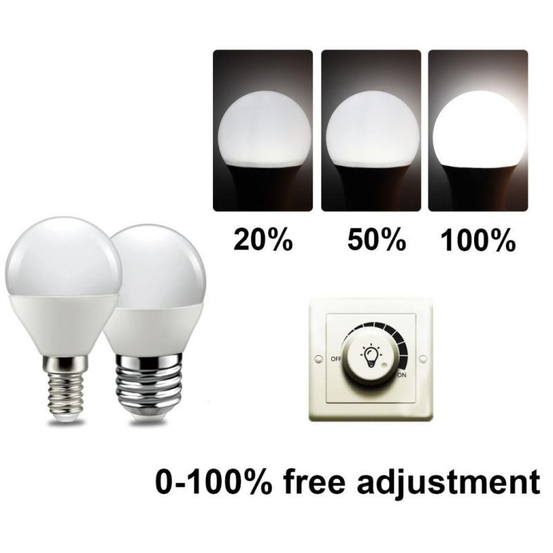 Factory Direct Perfect Dimming Effect E14 E27 Good Quality LED Bulb Light Dimmable LED Bulb Lamp with Indoor Lighting
