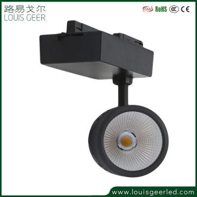 White Round Cylinder Mount Surface Mounted LED Downlights GU10 Pure Aluminium LED Track Light