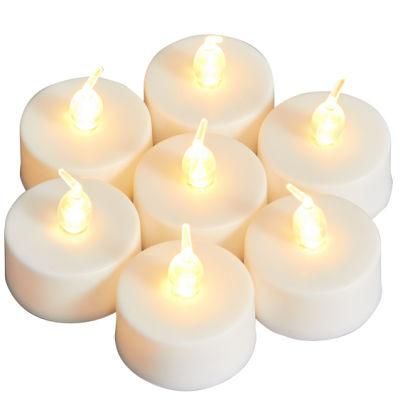 Party Decoration Realistic Flameless LED Tea Light Candle with Batteries