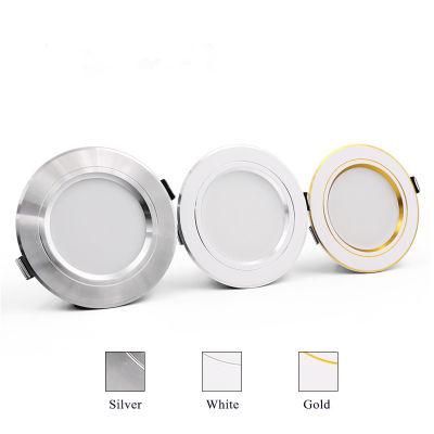 Factory Price 12W 15W 145mm Aluminum SMD Dob Ceiling Lamp LED Downlight