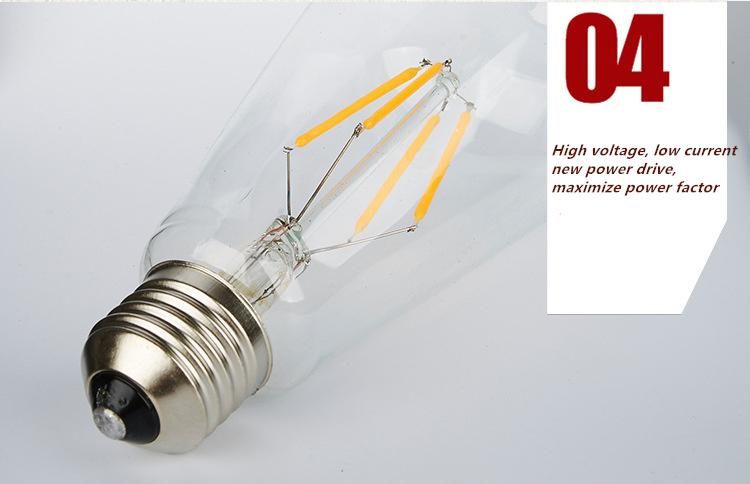 Vintage Edison 110V/220V/25W/40W/60W St64 LED E27 Tungsten Filament Bulbs