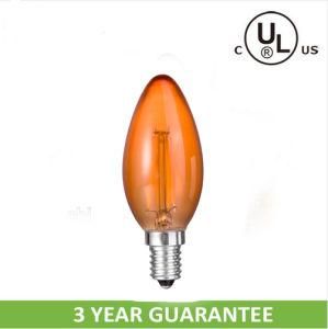 Orange Filament Dimmable LED Ca35 Light