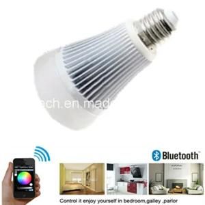 Bluetooth Remote Control RGBW Motion Sensor Smart Home Lighting System LED Bulb