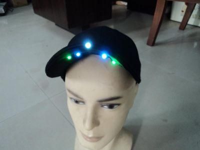 LED Hat Hard Hat with LED Light LED Baseball Cap