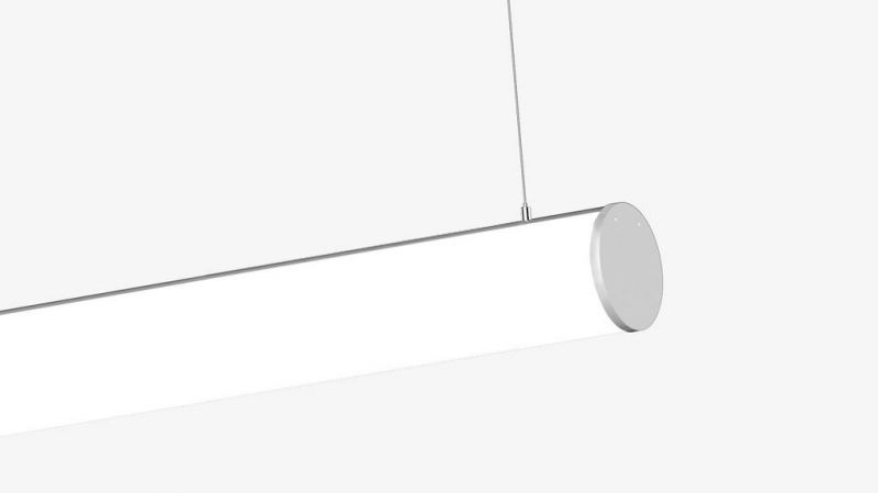 LED Linear Lights Metal Rectangle Light Fixture Modern Pendant Lighting