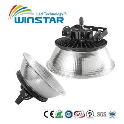 160lm/W 200W High Power Meanwell Driver UFO LED High Bay Light Factory Use Warehouse Light LED Highbay Light Industry Lamp Lighting