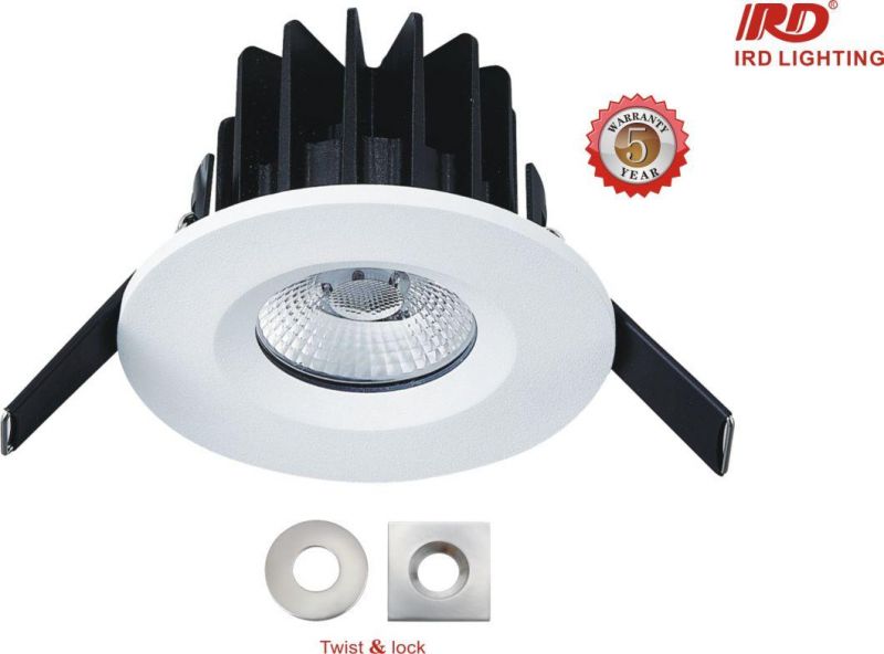 Fire Rated Down Light 8W with Dimmable Driver Inside LED Down Light
