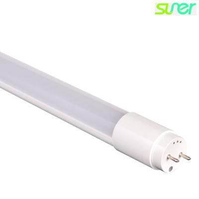 Ballast Bypass PC LED T8 Tube 4FT 20W 100-277V 6000-6500K Cool White 120lm/W