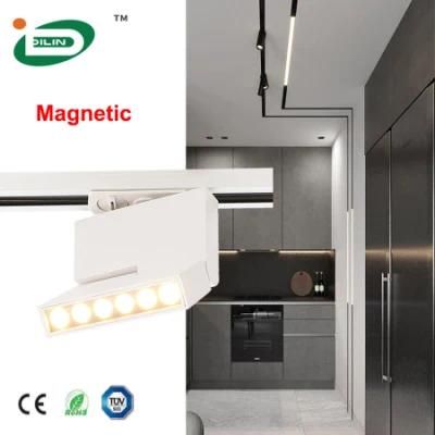 Good Quality Small Size 10W 20W Magnetic COB Track Light LED with Mean Well Drive Power