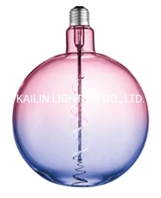 Gradient Glass Colour Modern Decorative Soft Filament LED Light Bulb