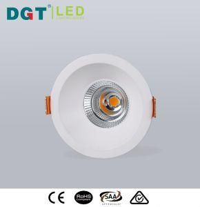 White Hot-Selling 15W 3inch Recessed Indoor COB LED Lighting Downlight