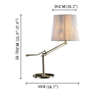 Modern Bedroom Table Lights Color Fabric Cute Desk Lamp (WH-MTB-233)