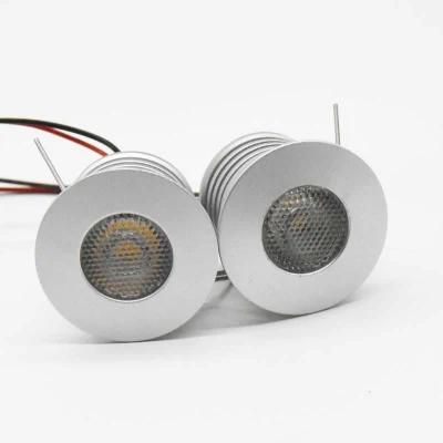 3000K Warm White DC12V-24V 4W Mini LED Ceiling Downlight for Showcase Cabinet Bulb Lamp