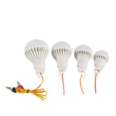 12V DC 3W 5W 7W 9W 12W Economic Plastic LED Bulb