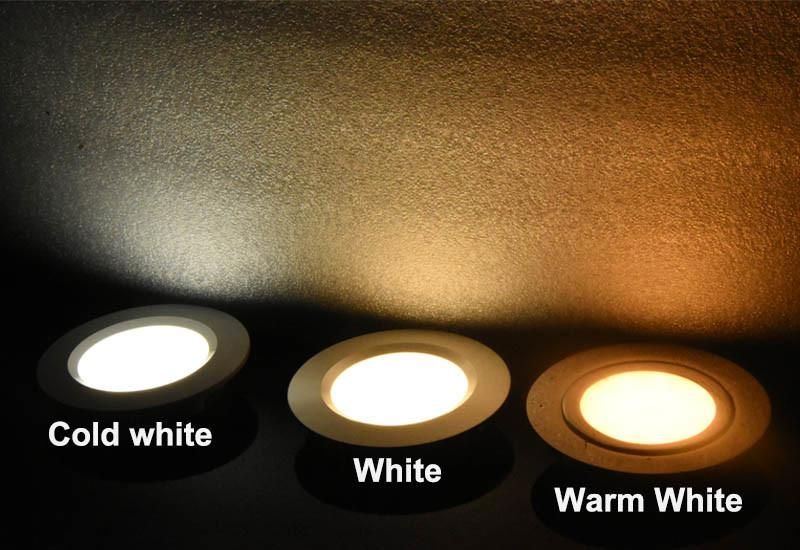 Green Dimmable Slim Lamp IP65 3W 12VDC Mini LED Spotlight Cabinet Kitchen Bathroom Ceiling Lamp CE