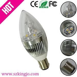 Dimmable and Non-Dimmable 3W B22 LED Candle Light (KJ-BL3W-C03)