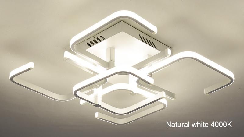 Home Decorate Spot Lights Aluminum LED Panel Lamp White Color Smart Luminaires Control Lighting