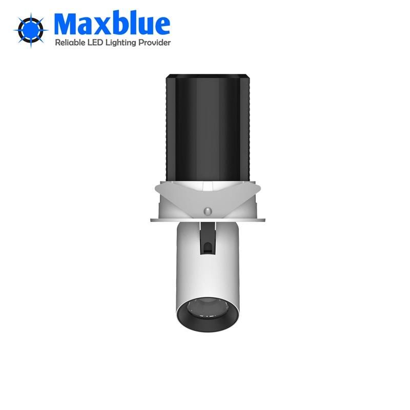 Ultra Anti-Glare Smart Dimmable Downlight Recessed Ceiling Spotlight COB LED Downlight for Hotel, Home, Restaurant