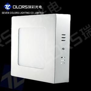 Square Side Emitting 6W Surface Mounted LED Panel Light