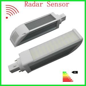 Radar Sensor G24 LED Pl Light 12watt G24 2pin/4pin E27 2014 Latest (GR-G24R-12W)