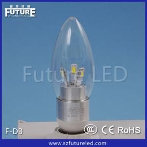 High Brightness CE RoHS Approved 3W E14 LED Light F-D3
