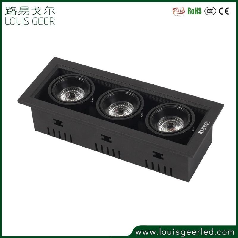 LED Grille Panel Light 18W High CRI 93 2700K~5000K Grille Light Fitting LED Ceiling Light