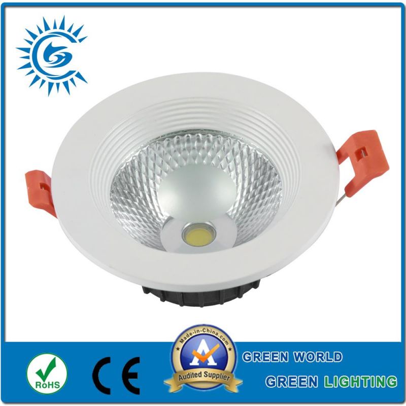 7W/10W/15W/20W/30W Recessed Ceiling Round COB LED Downlight